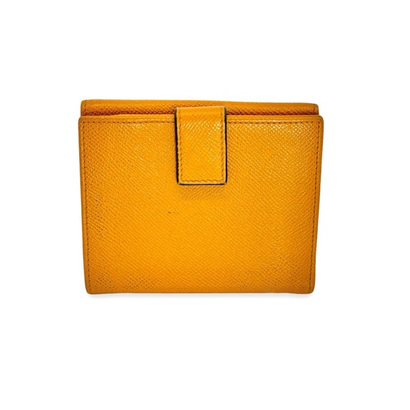 Salvatore Ferragamo Gancini Wallet in Mustard Yellow! - Picture 2 of 15